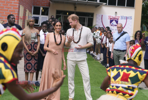 Książę Harry i Meghan Markle z wizytą w Nigerii