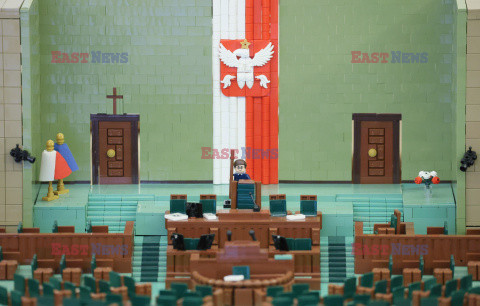 Sejm z klocków Lego