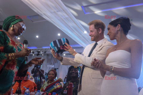 Książę Harry i Meghan Markle z wizytą w Nigerii