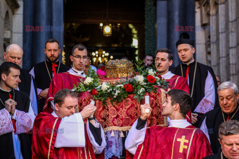 Procesja ku czci Św. Stanisława w Krakowie