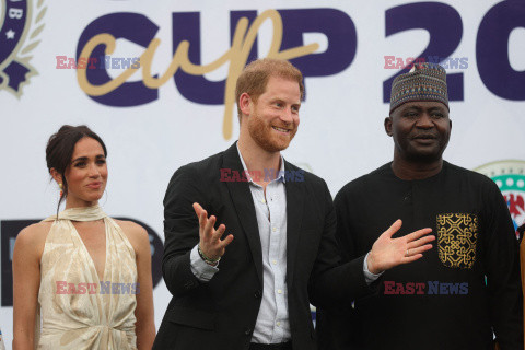 Książę Harry i Meghan Markle z wizytą w Nigerii