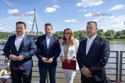 UEFA Super Cup 2024 Warsaw - konferencja prasowa