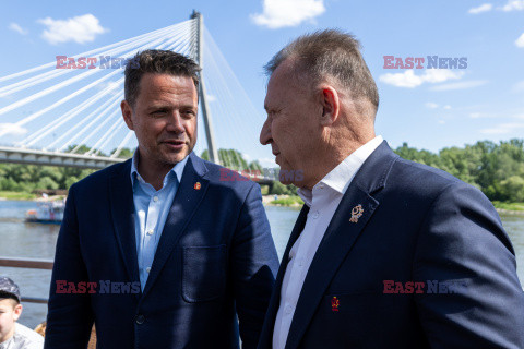 UEFA Super Cup 2024 Warsaw - konferencja prasowa