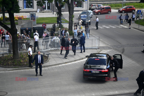 Premier Słowacji Robert Fico został postrzelony