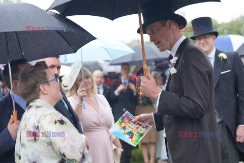 Przyjęcie Sovereign Garden Party w pałacu Buckingham