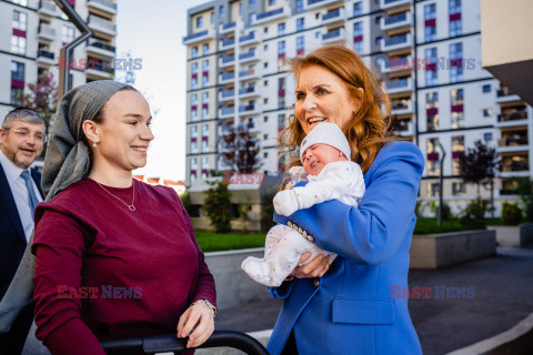 Sarah Ferguson w sierocińcu w Bukareszcie