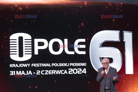 Konferencja prasowa 61. Krajowego Festiwalu Polskiej Piosenki w Opolu