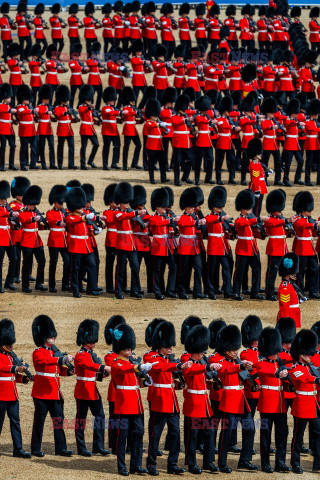 Parada Trooping the Colour w Londynie