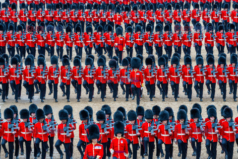 Parada Trooping the Colour w Londynie