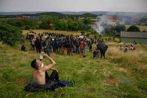 Protest przeciwko projektowi autostrady A69 we Francji