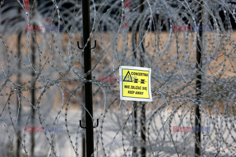 Spotkanie Prezydenta z żołnierzami i funkcjonariuszami na granicy