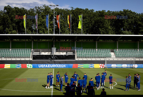 Euro 2024 - treningi i konferencje reprezentacji