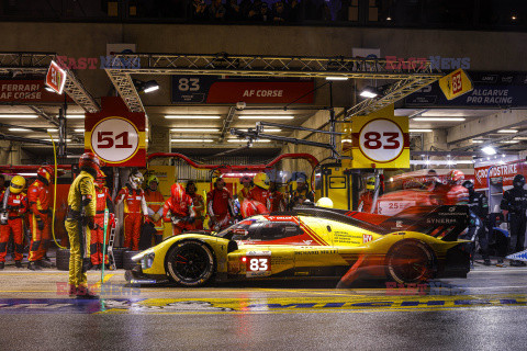 Robert Kubica na wyścigu 24 Hours of Le Mans