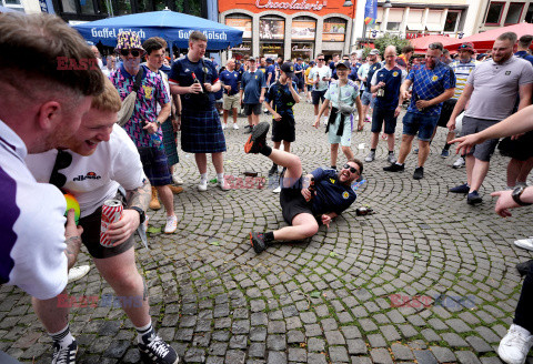 Euro 2024 - kibice na ulicach i strefy kibica
