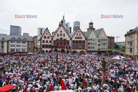 Euro 2024 - kibice na ulicach i strefy kibica
