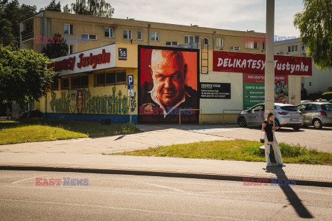 Mural Zbigniewa Rybaka w Gdyni