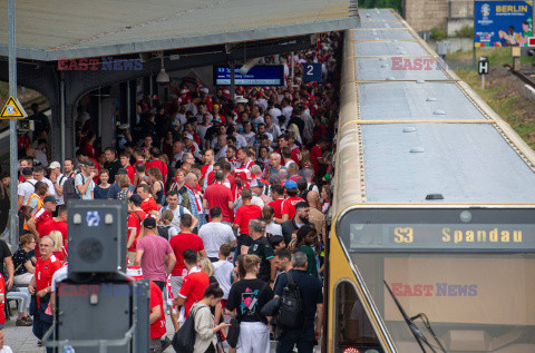 Euro 2024 - kibice na ulicach i strefy kibica
