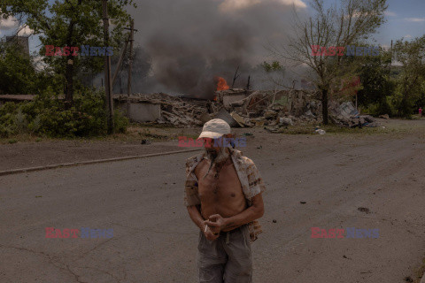 Wojna w Torećku - AFP