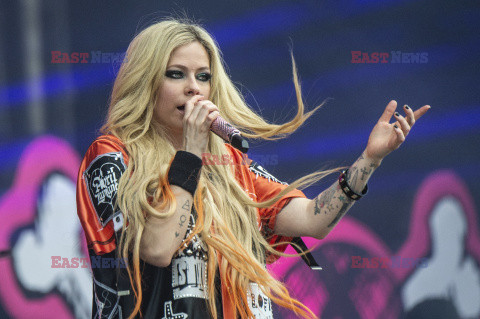 Avril Lavigne koncertuje w Odense