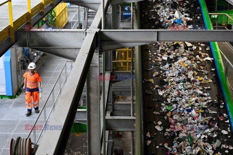 Centrum odpadów z tworzyw sztucznych - AFP