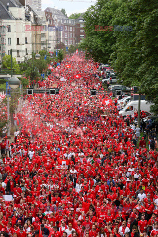 Euro 2024 - kibice na ulicach i strefy kibica
