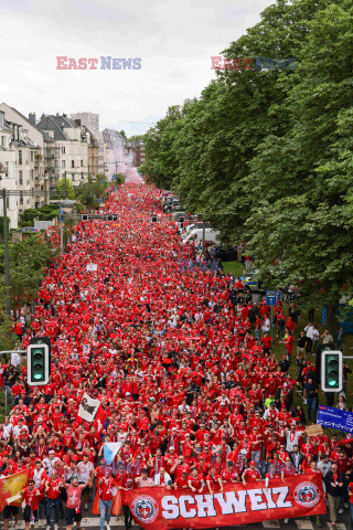 Euro 2024 - kibice na ulicach i strefy kibica
