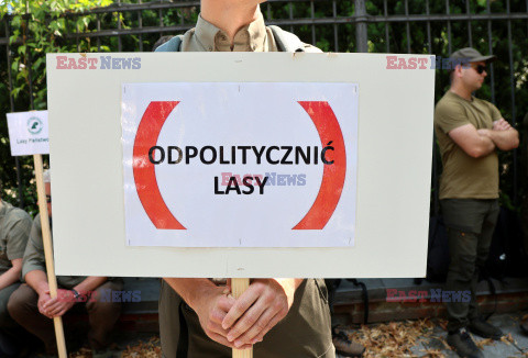 Ogólnopolski protest leśników