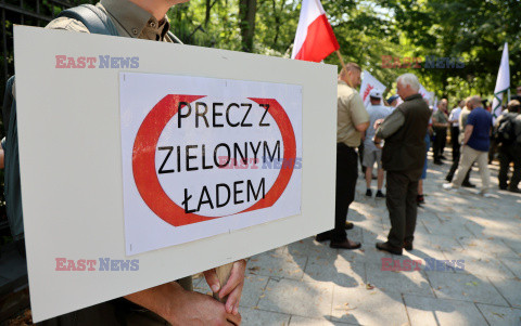 Ogólnopolski protest leśników