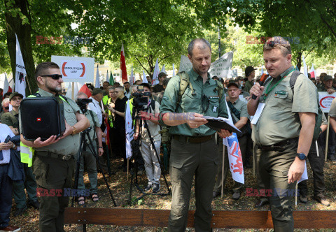 Ogólnopolski protest leśników