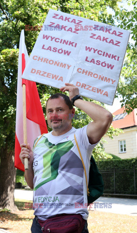 Ogólnopolski protest leśników