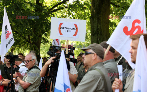 Ogólnopolski protest leśników