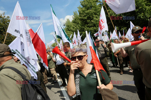 Ogólnopolski protest leśników