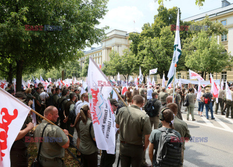 Ogólnopolski protest leśników