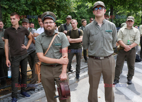 Ogólnopolski protest leśników