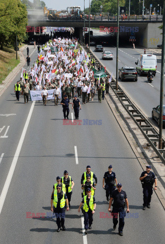 Ogólnopolski protest leśników