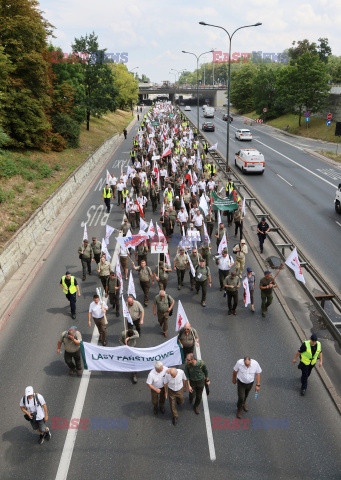 Ogólnopolski protest leśników