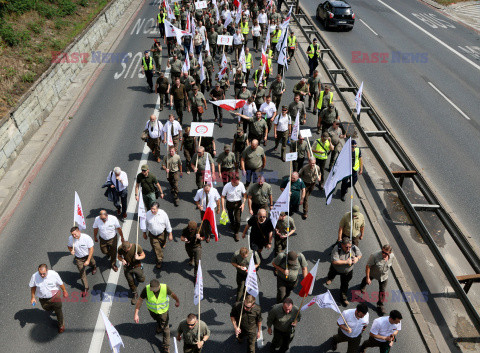 Ogólnopolski protest leśników