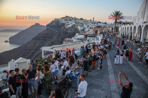 Santorini chce ograniczyć liczbę turystów