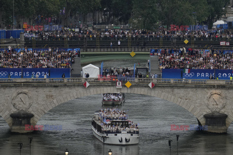 Paryż 2024 - Ceremonia otwarcia