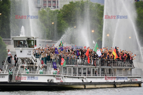 Paryż 2024 - Ceremonia otwarcia