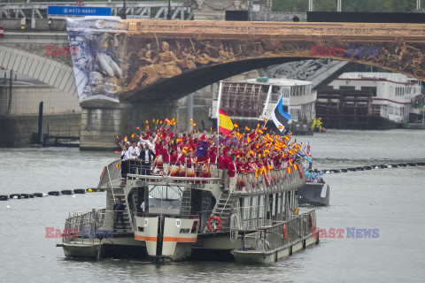 Paryż 2024 - Ceremonia otwarcia