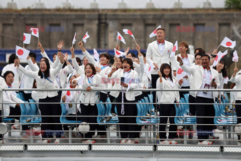 Paryż 2024 - Ceremonia otwarcia