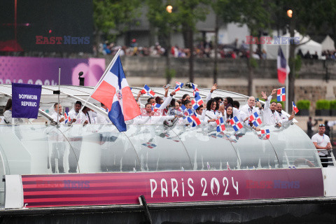 Paryż 2024 - Ceremonia otwarcia