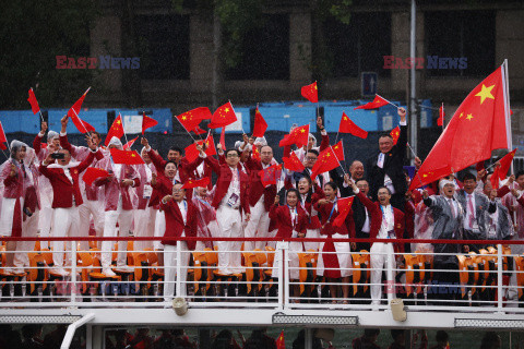 Paryż 2024 - Ceremonia otwarcia