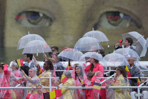 Paryż 2024 - Ceremonia otwarcia