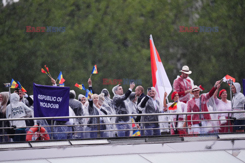 Paryż 2024 - Ceremonia otwarcia