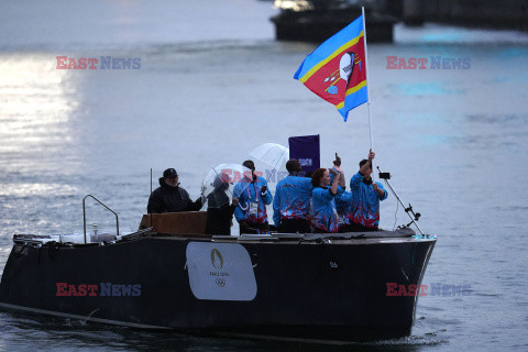 Paryż 2024 - Ceremonia otwarcia