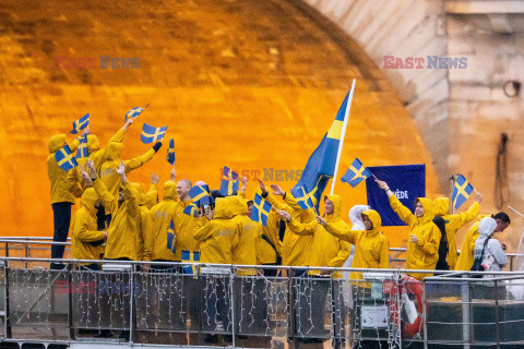 Paryż 2024 - Ceremonia otwarcia