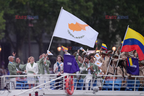 Paryż 2024 - Ceremonia otwarcia