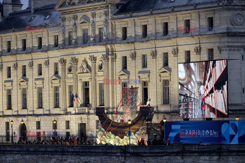 Paryż 2024 - Ceremonia otwarcia